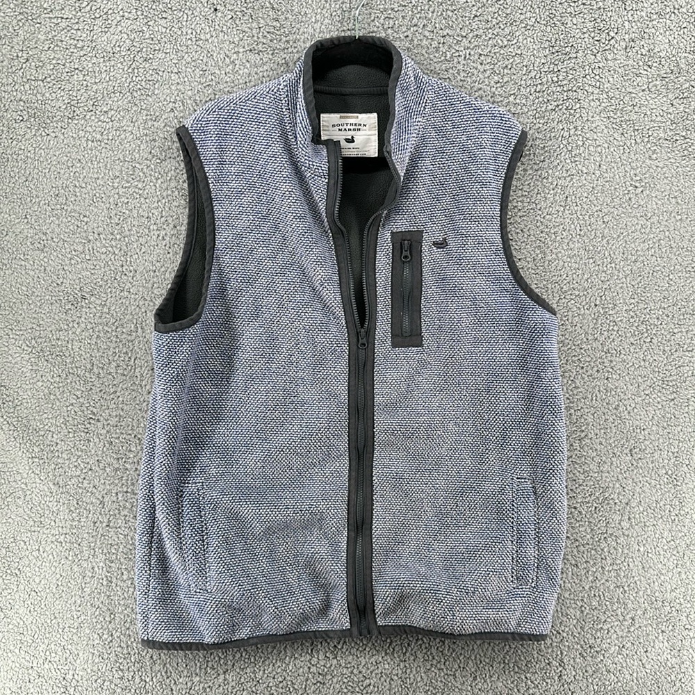 Southern Marsh Highland Alpaca Vest Men’s Sz Large